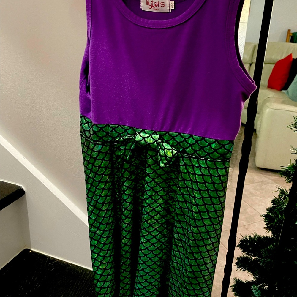 Disney Ariel inspired dress